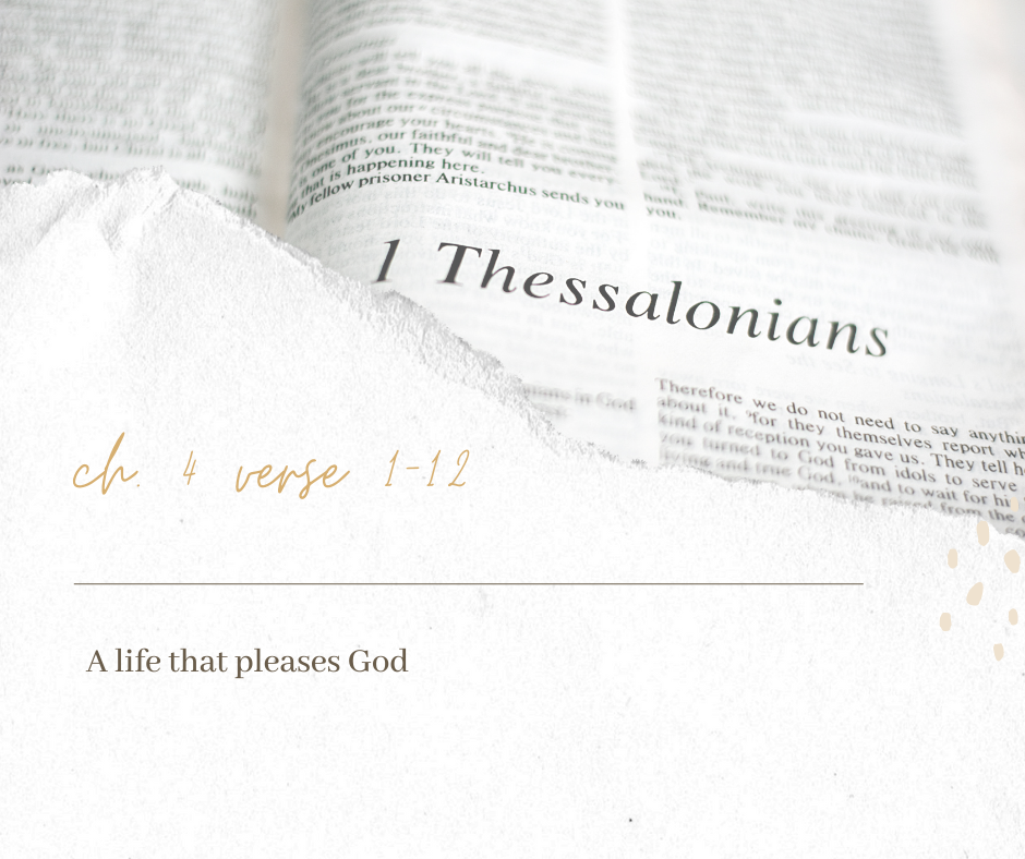 1 Thessalonians 4:1-12